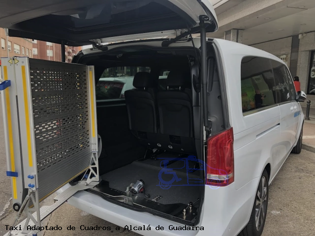 Taxi accesible de Alcalá de Guadaíra a Cuadros